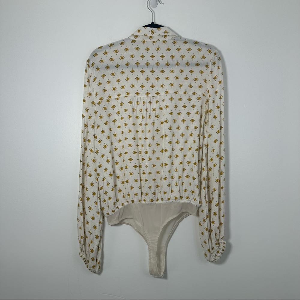 Free People Intimately Willow Floral Bodysuit Size S - Picture 3 of 9